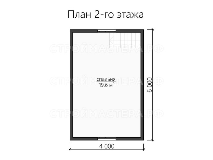 Дом из бруса проект «ДБ-22»