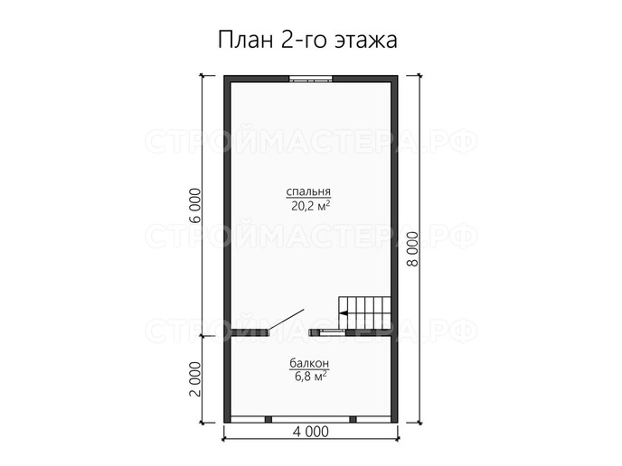 Каркасный дом проект «КД-38»