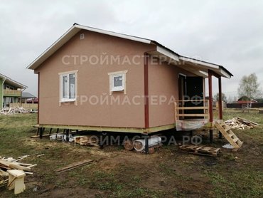 Каркасный дом 7х6 в Вороново